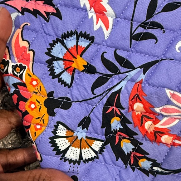 NWT Vera Bradley saddle crossbody bag Mural garden - Picture 10 of 12